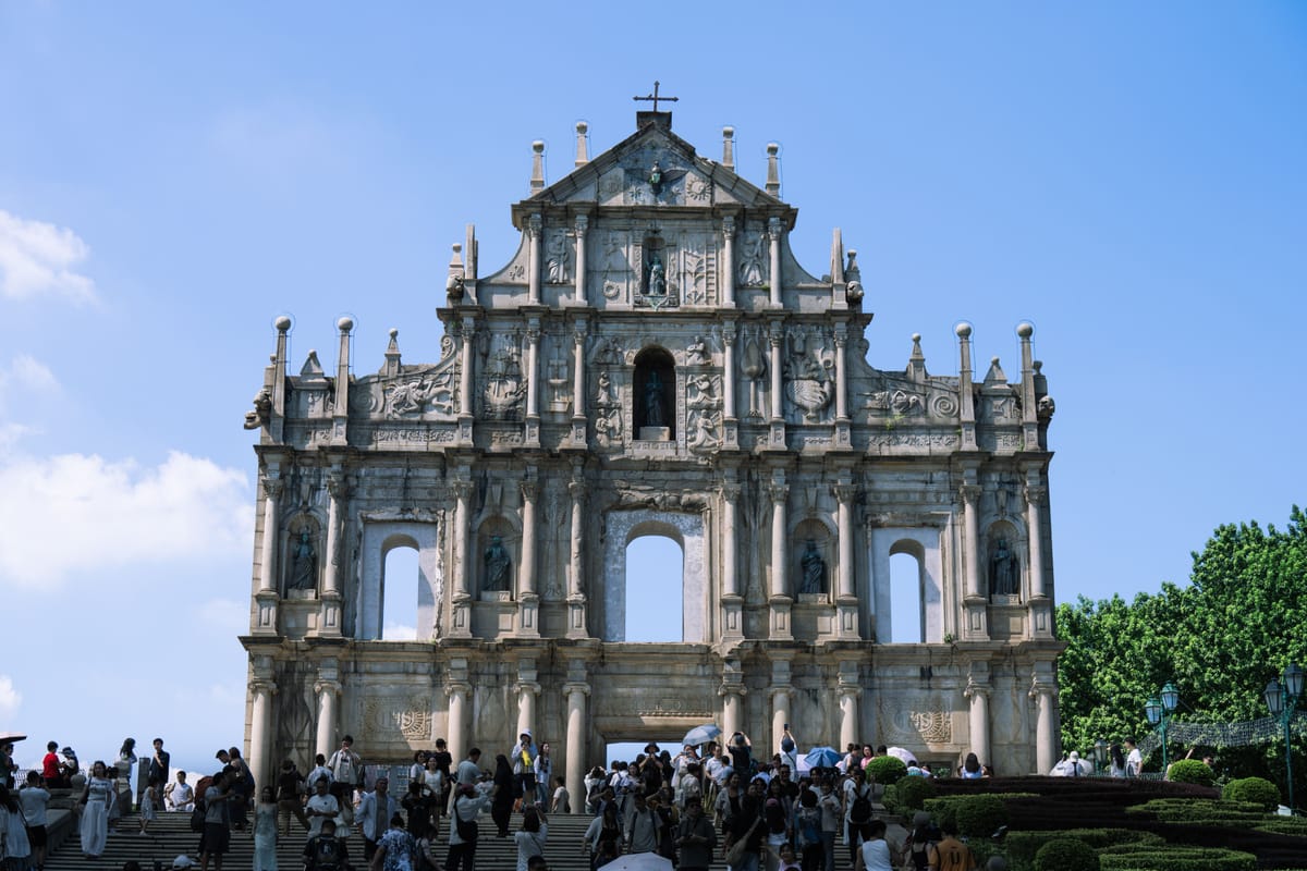 Las Ruinas de San Pablo, la fachada icónica del centro histórico de Macao