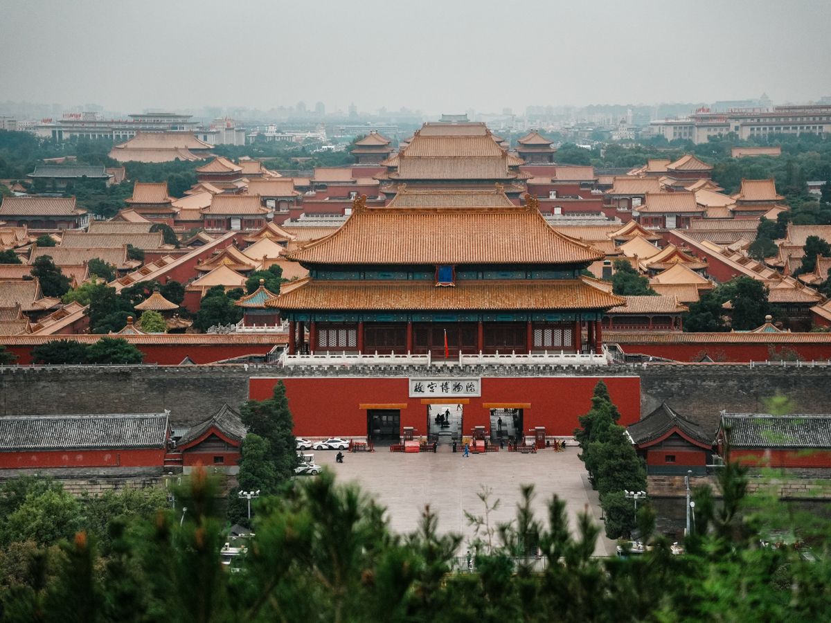 The Forbidden City seen from Jingshan Park