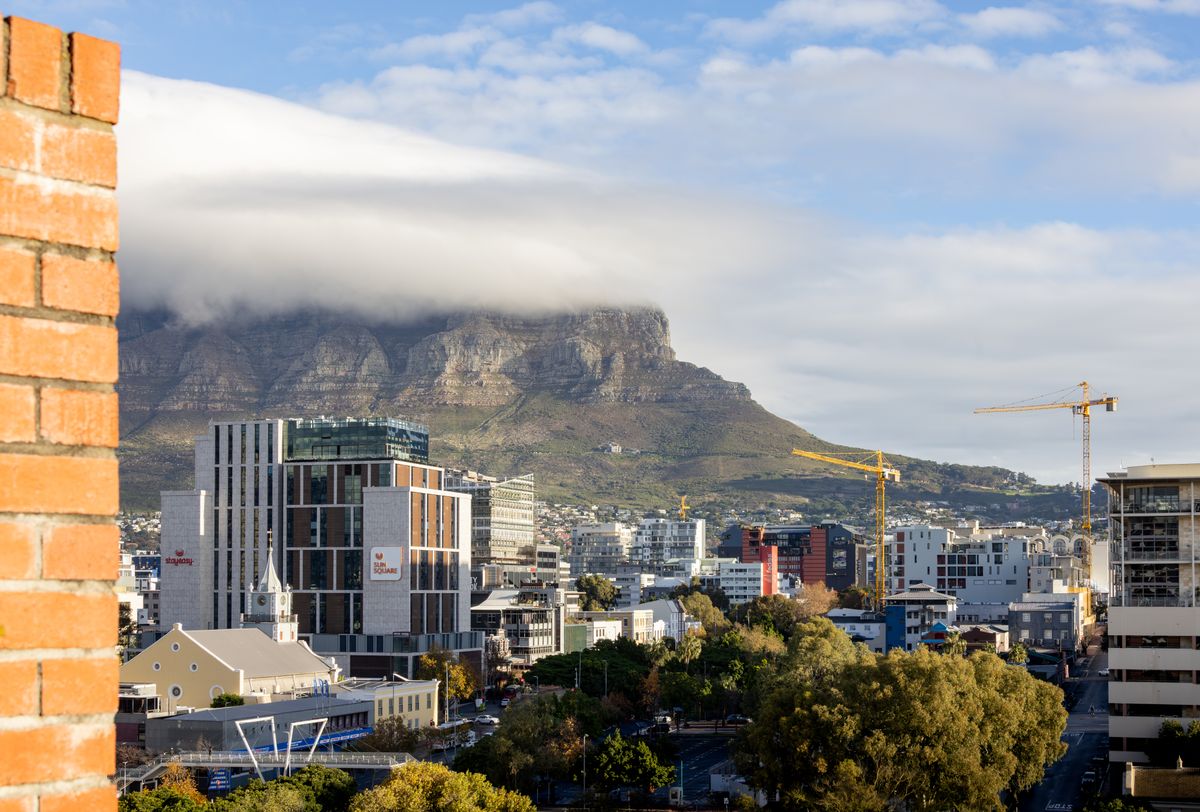 Cape Town skyline with Table Mountain in the background